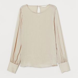 H&M Crinkle Blouse